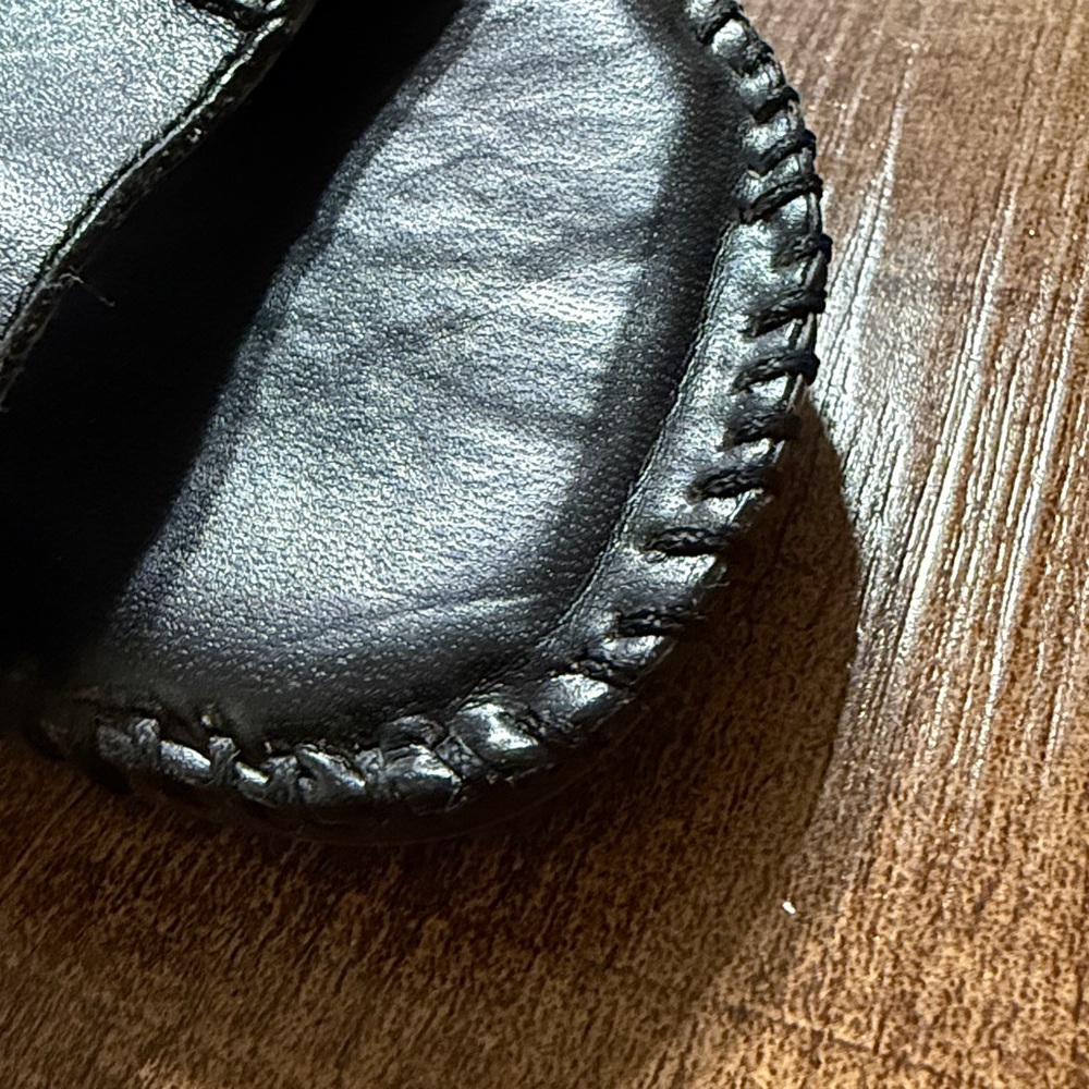 Naturalizer black leather sandals 8.5. - Picture 5 of 5